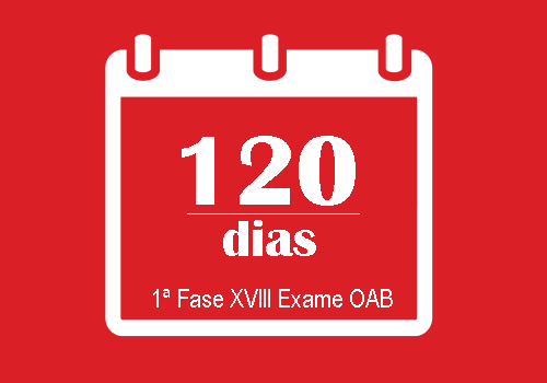 roteiro de estudos 1ª fase OAB - 120 dias