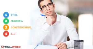 Ordem de Disciplinas no Exame de Ordem