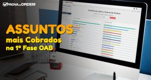 Assuntos mais cobrados no Exame de Ordem