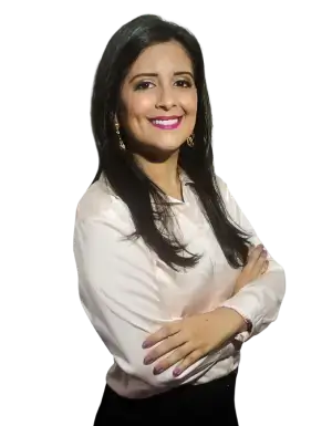 Foto da Professora Gabriela Nogueira
